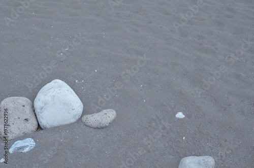 Kamienie na plaży zbliżenie naturalna tekstura