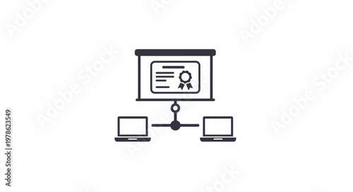 Digital network connection technology system.