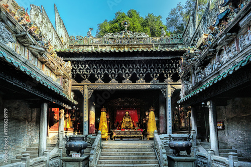 Quadro em tela Lubao town, Sanshui district, Foshan city, Guangdong, China