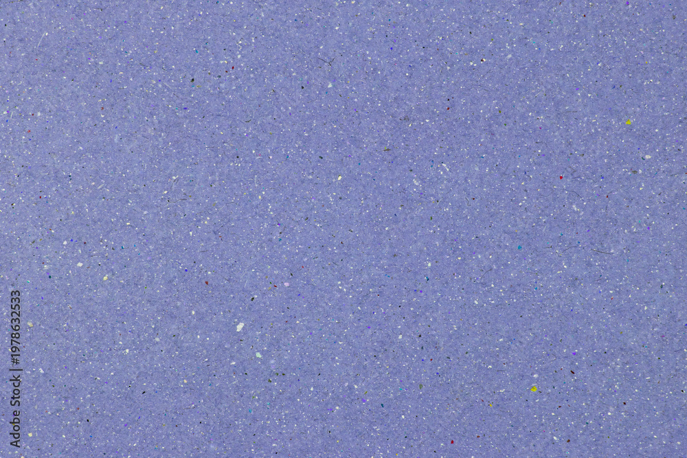Fototapeta premium Lavender purple recycled paper texture background with organic speckles and fibers