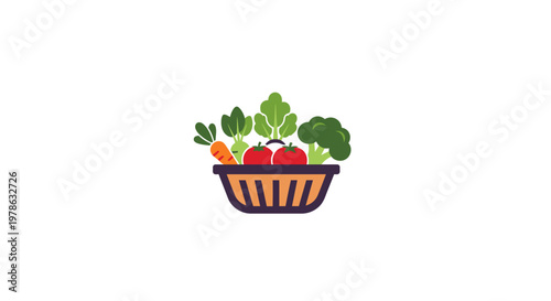 Fresh vegetables in a bowl.