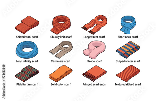 Knitted wool scarf, chunky knit scarf, long winter scarf, short neck scarf, loop infinity scarf, cashmere scarf, fleece scarf,