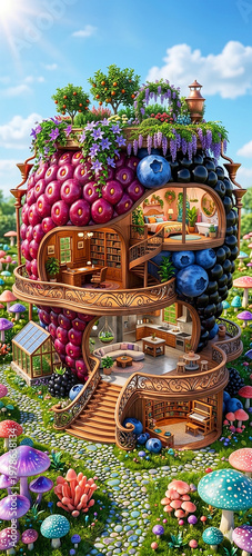 Whimsical Fruit Haven