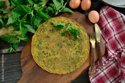 Frittata alle ortiche