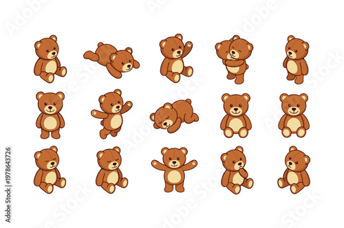 Plush toy with bow, plush toy with scarf, plush toy with hat, plush toy with heart, plush toy with star, plush toy with patch,