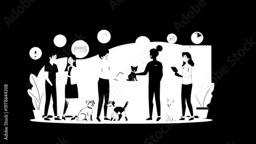 group of people in the crowd