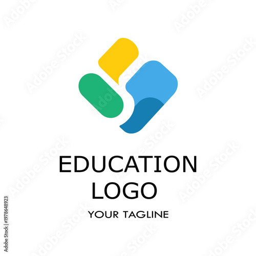 A simple Education Logo design concept .