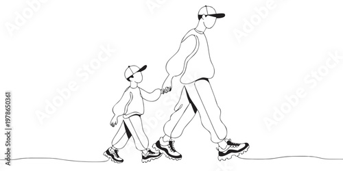 father and son