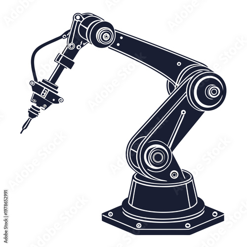 Industrial robotic arm, mechanical robot, automation equipment, manufacturing technology