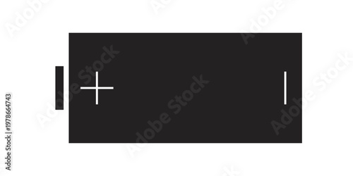 battery vector icon. Eps 10