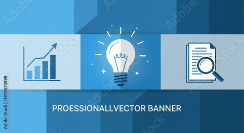 Glowing Light Bulb Icon Representing Creative Idea Concept.