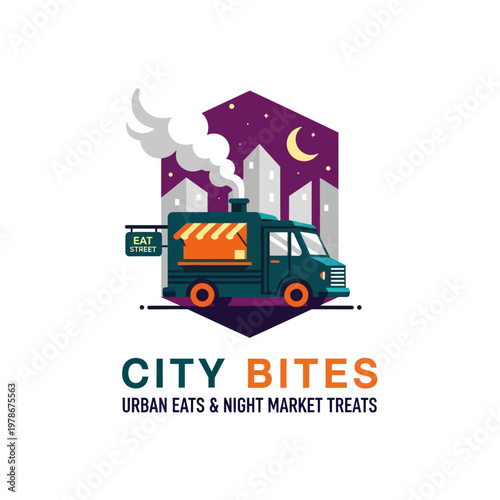 City Bites food truck serving urban eats and night market treats.