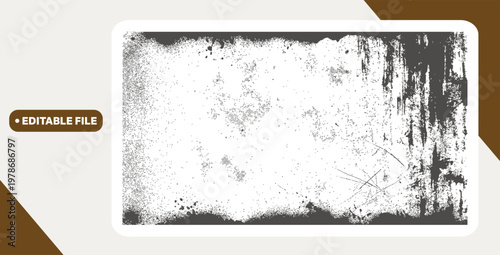 Subtle halftone grunge urban texture vector. Distressed overlay texture. Grunge background. Abstract mild textured effect. Vector Illustration. Black isolated on white. EPS10.