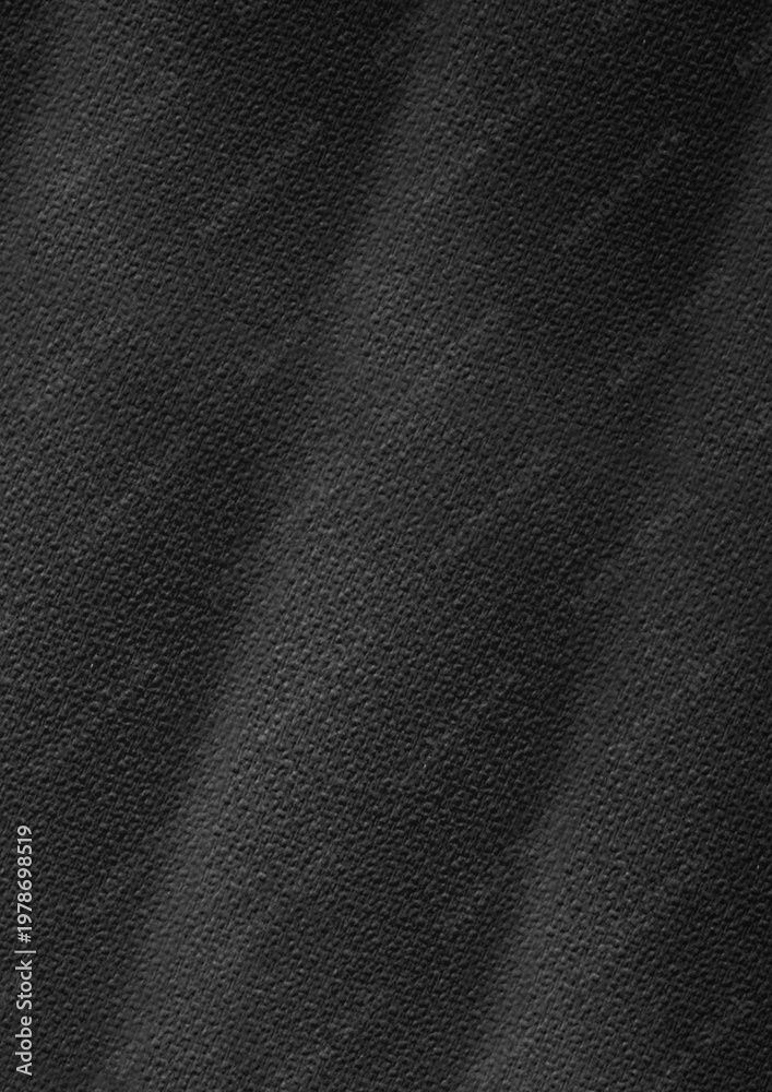 Fototapeta premium Closeup of dark gray textured fabric with subtle folds. Suitable for background designs, textile concepts, and monochromatic visual content creations.