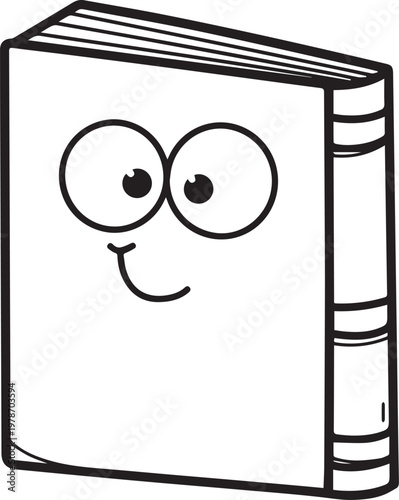 Book Vector Illustration Education Knowledge Learning Concept Design