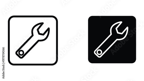 A couple of wrench icons