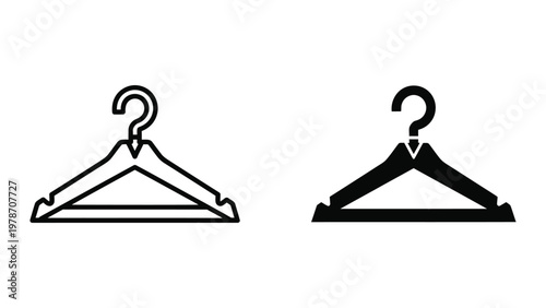 Comparison of a standard and a padded clotheshanger design