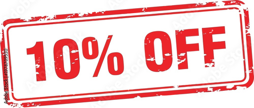 Json title easter day sale 10 off discount stamp spring holiday promotion description a red rubber stamp displaying '10 off'