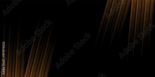 orange black brush Car sticker wrap pattern banner abstract sporty lines black orange color sport combination cover old simple art