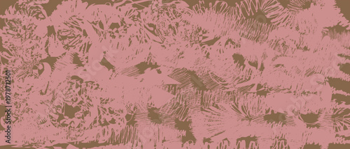 Wallpaper Mural Abstract Pink Hand Drawn Scribble Texture Background with Artistic Organic Shapes Torontodigital.ca
