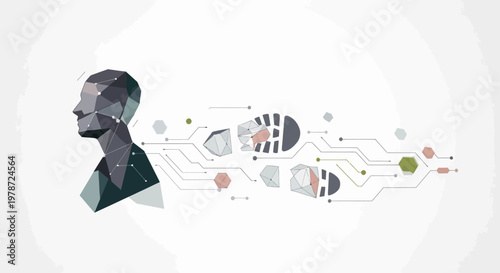 Augmented human mind with digital circuit board