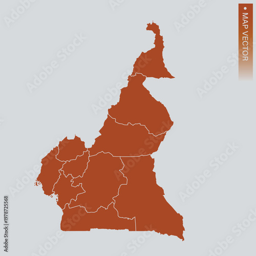 Cameroon map