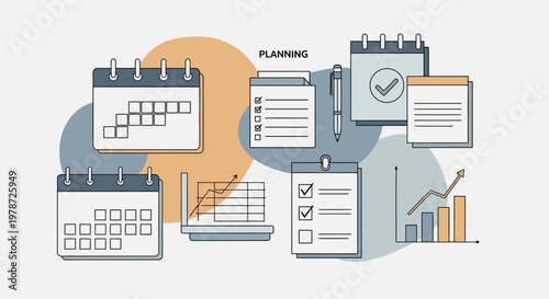 Business planning and organization concept
