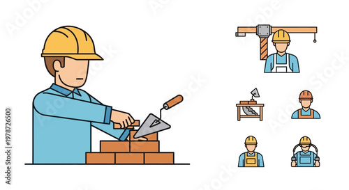 Man wearing hard hat and uniform.