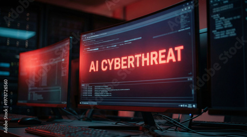 AI Cyber threat hacking security technology