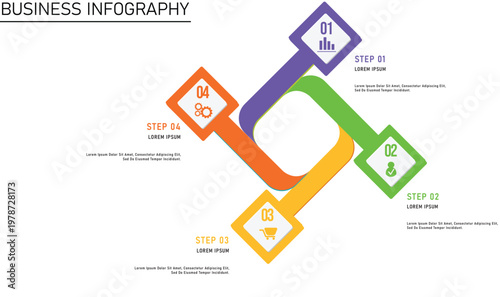  Infographic vector circle business option element