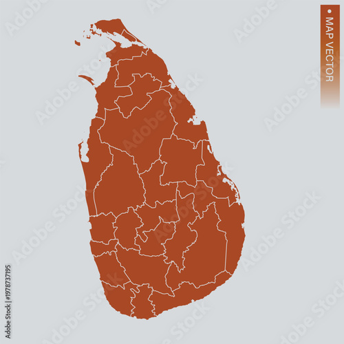 Sri Lanka map