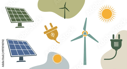 Renewable energy sources concept