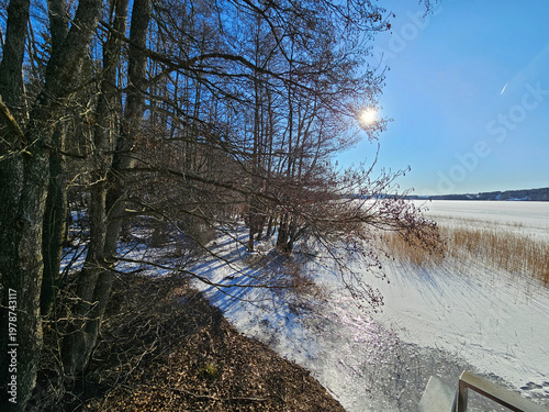 Lake Borrevannet in Winter