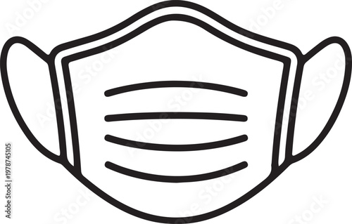 Simple conceptual empty placeholder illustration on clean background