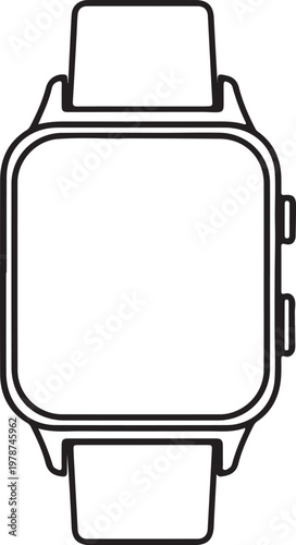 Simple conceptual empty placeholder illustration on clean background