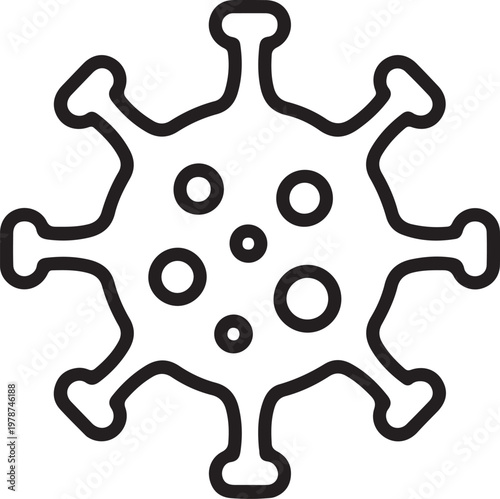 Simple conceptual empty placeholder illustration on clean background