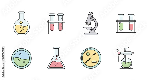 Laboratory equipment science lab tools.