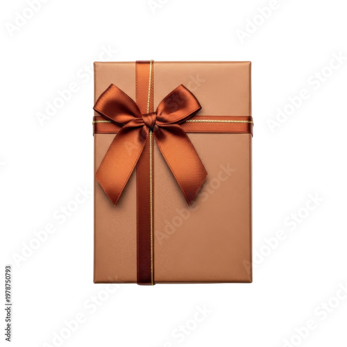 Gift box with ribbon and bow