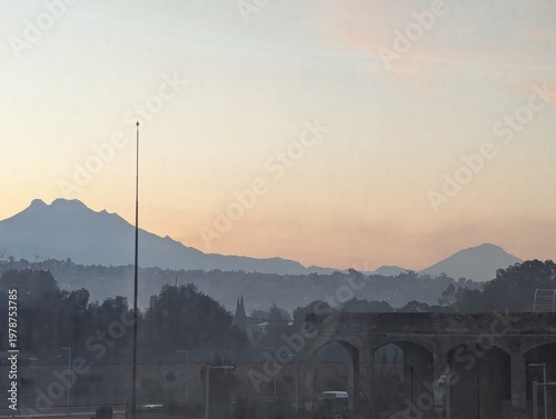 Atardecer de los volcanes