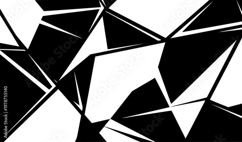 Broken Geometry Pattern