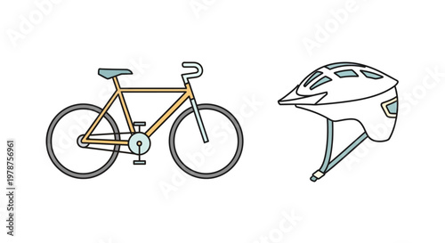 Bicycle and Cycling Safety Helmet.