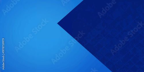 Abstract blue background with flowing lines and curled paper style design for business template and modern illustration