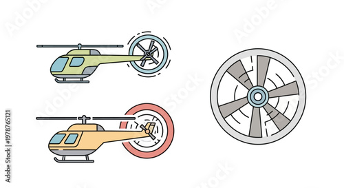 Helicopter Rotor Blades Aircraft Design.
