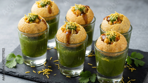 pani puri shots