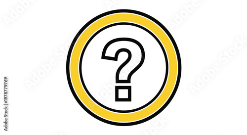 A simple icon of a question mark.