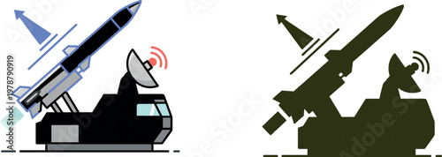 Abstract vector illustration set featuring a business city background with trees and black office paper icons designed as a conceptual metal sign symbol