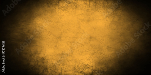 Old dark grunge background with antique parchment texture featuring aged brown paper and vintage sepia stains on a dirty retro wall pattern