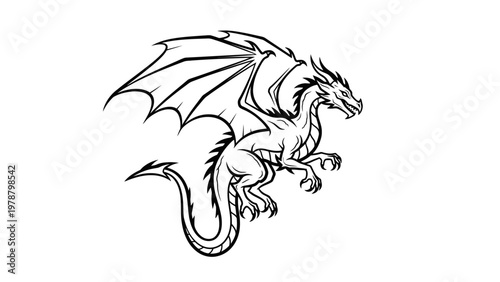 Dragon Mythical Creature Flying Animal.