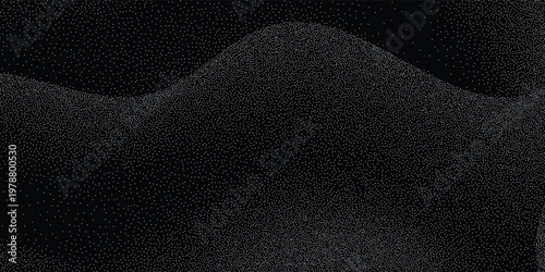 Creative dark texture with soft, flowing forms, versatile background for digital or print media, abstract flowing composition with depth, vector creative background