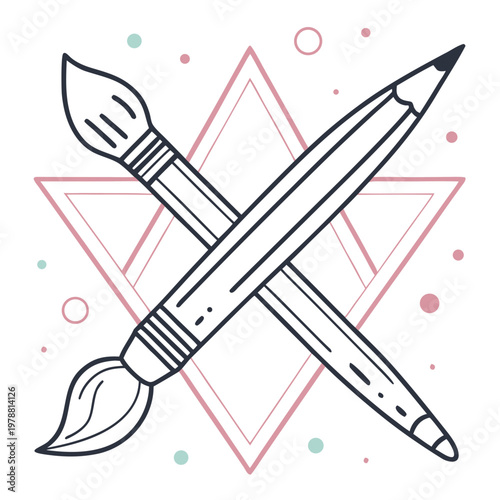 vector illustration of an abstract background